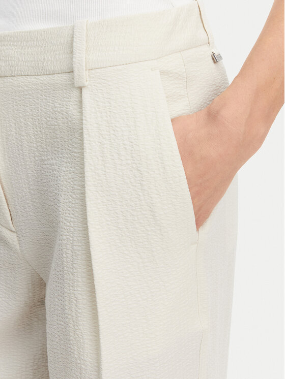 Calvin Klein Calvin Klein Панталони тип палацо K20K208217 Бежов Wide Leg