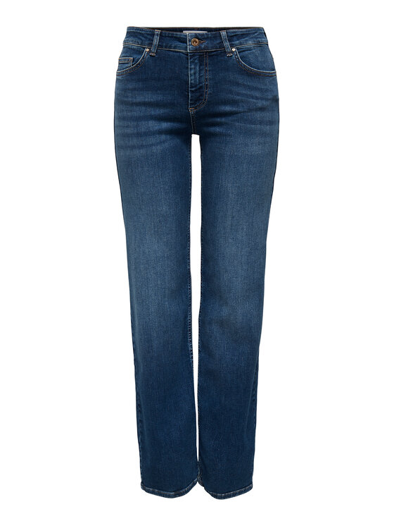 ONLY ONLY Jeansy Blush 15344167 Granatowy Straight Fit
