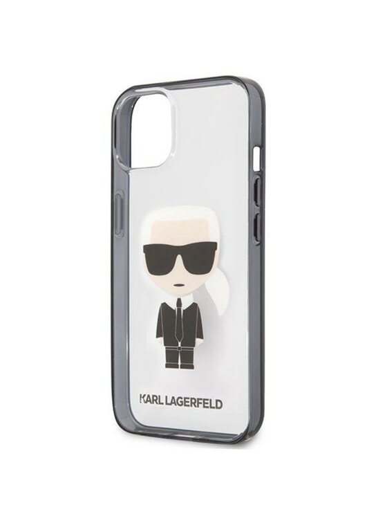 KARL LAGERFELD KARL LAGERFELD Etui na telefon Ikonik Karl Przezroczysty