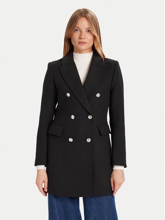 Morgan Morgan Cappotto di transizione 252-GCHA Nero Regular Fit