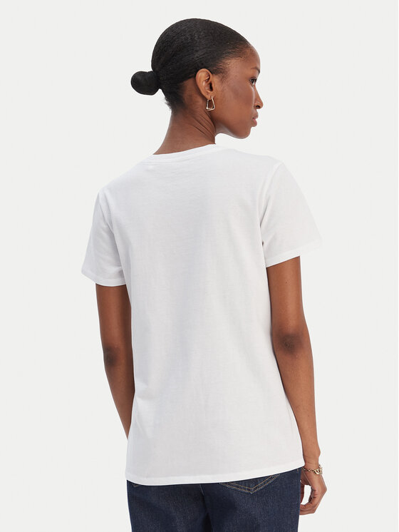 Guess Guess T-shirt W6RI57 K9RM1 Bianco Classic Fit