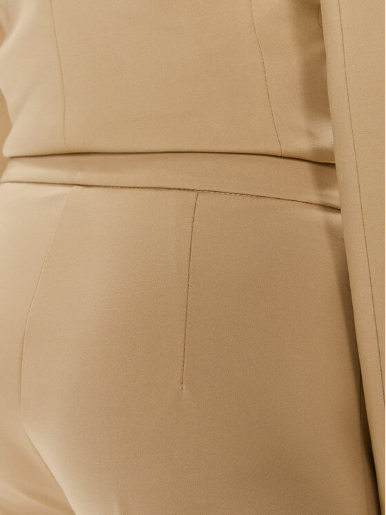 PINKO Pinko Stoffhose Hulka 100054 A0HM Beige Regular Fit