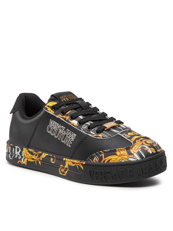 Versace Jeans Couture Versace Jeans Couture Sneakersy 76YA3SK6 Černá