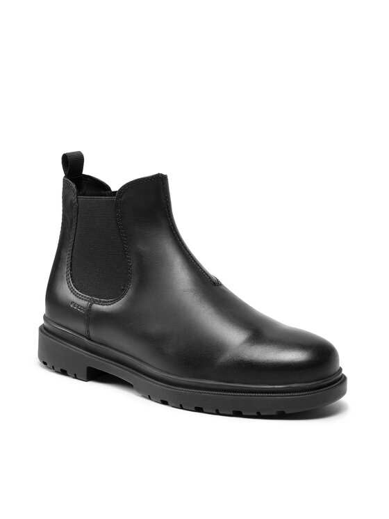 Geox Geox Kotníková obuv s elastickým prvkem U Andalo A U16DDA-00045 C9999 Černá