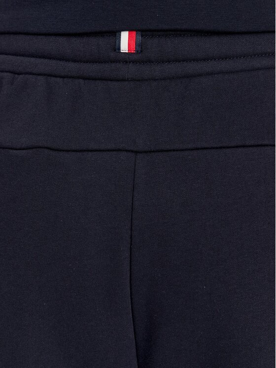 Tommy Hilfiger Tommy Hilfiger Teplákové kalhoty Graphic MW0MW32629 Tmavomodrá Regular Fit