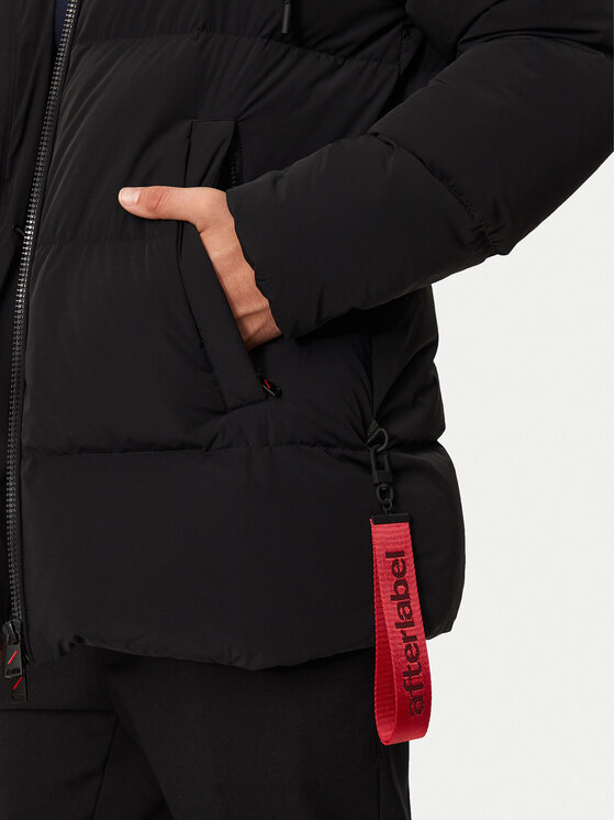 AFTER LABEL AFTER LABEL Μπουφάν πουπουλένιο Vancouvern A00013 Μαύρο Regular Fit