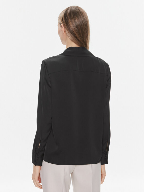 Calvin Klein Calvin Klein Bluzka K20K206890 Czarny Regular Fit