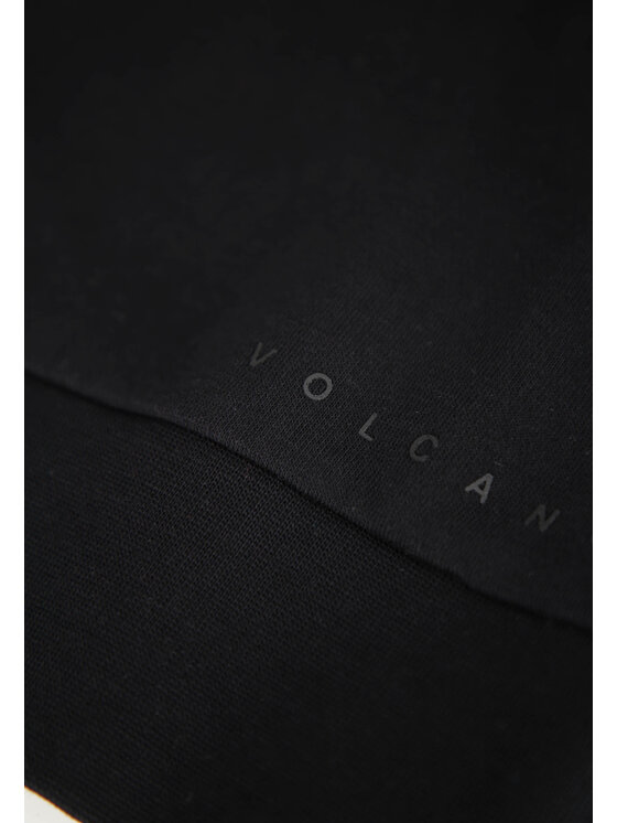 Volcano Volcano Bluza B-GLOW Czarny Regular Fit