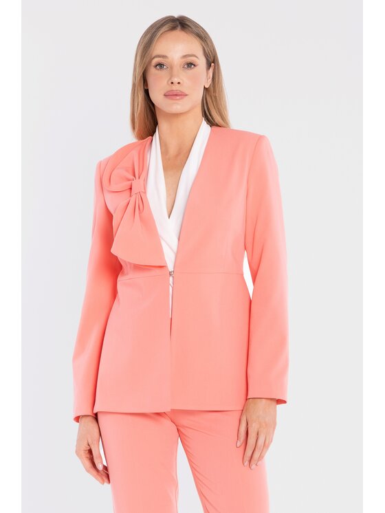 Stylove Stylove Giacca da abito S432 Arancione Tailored Fit