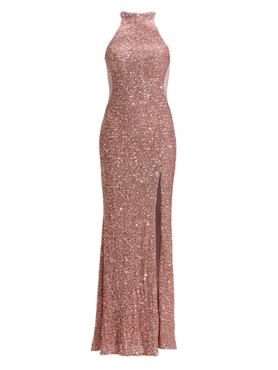 Hey Kyla Hey Kyla Rochie de seară 5AJ006HK Roz Slim Fit