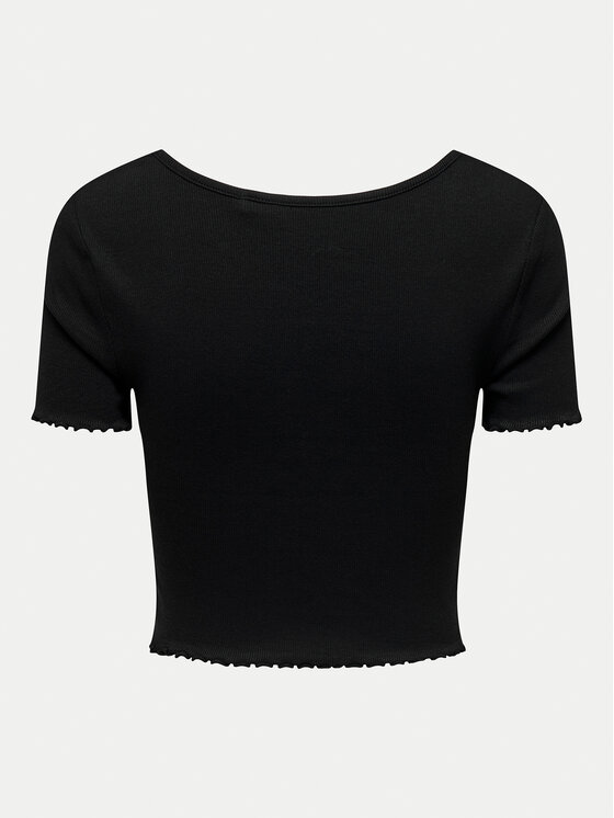 ONLY ONLY Marškinėliai Betty 15311919 Juoda Regular Fit