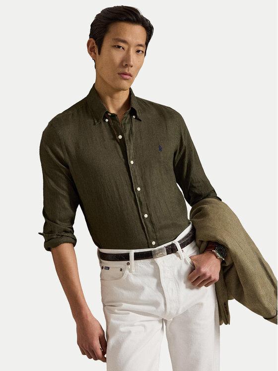 Polo Ralph Lauren Polo Ralph Lauren Särk 710966294508 Roheline Regular Fit