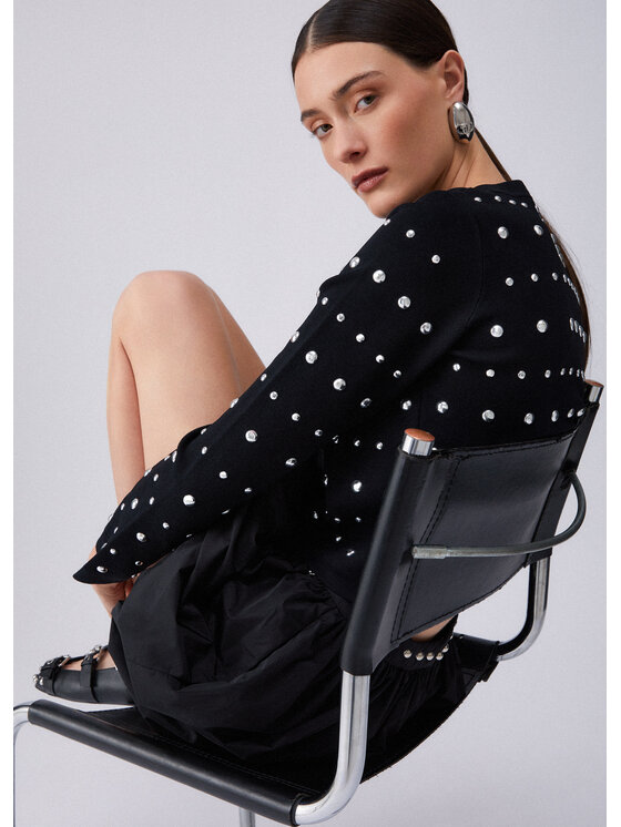 Liu Jo Liu Jo Cardigan WA6090MS55N22222 Nero Regular Fit