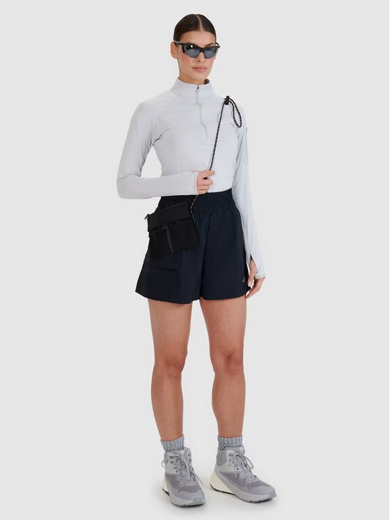 4F 4F Šortky 4FWSS25TFSHF0953-20S Černá Regular Fit