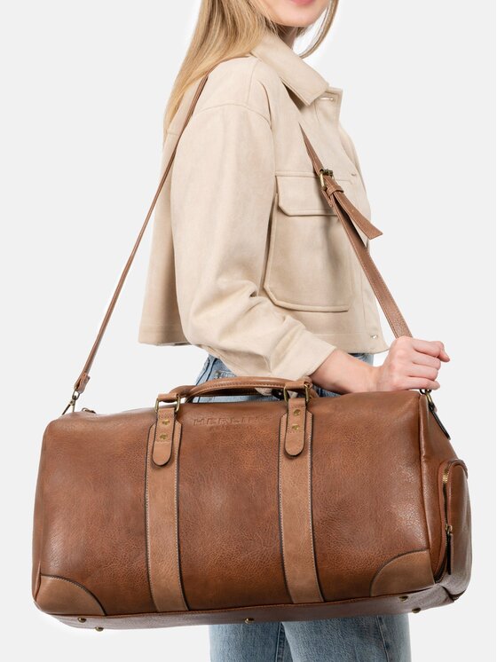 Herling Herling Borsa da viaggio Meitner Marrone