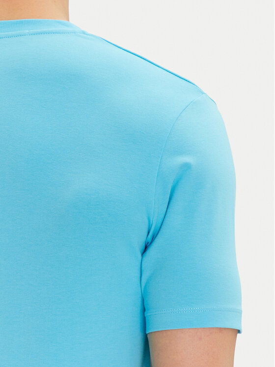 KARL LAGERFELD KARL LAGERFELD Tričko 755030 552235 Modrá Regular Fit