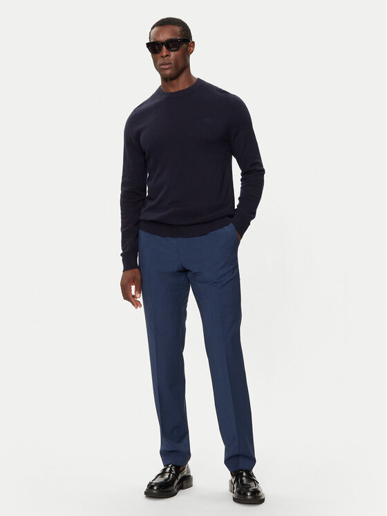 JOOP! Jeans JOOP! Jeans Sweter 15 JJK-04Laurelo 30043308 Granatowy Modern Fit