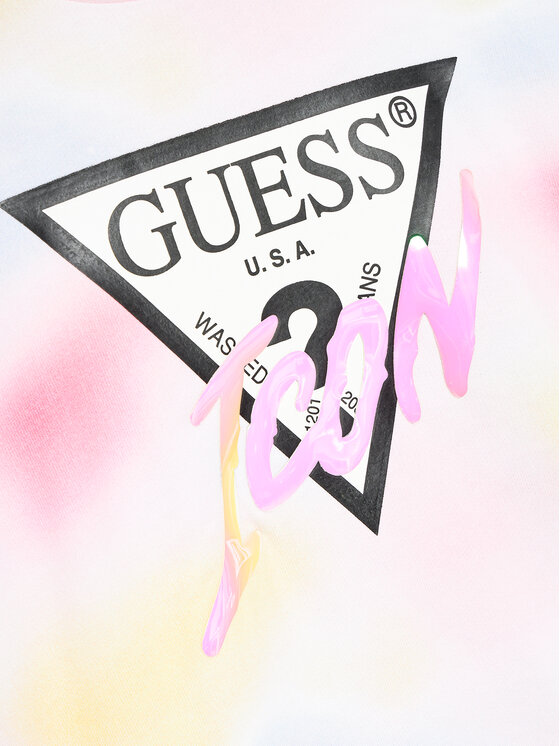 Guess Guess Felpa J4YQ02 KA6R3 Multicolore Regular Fit