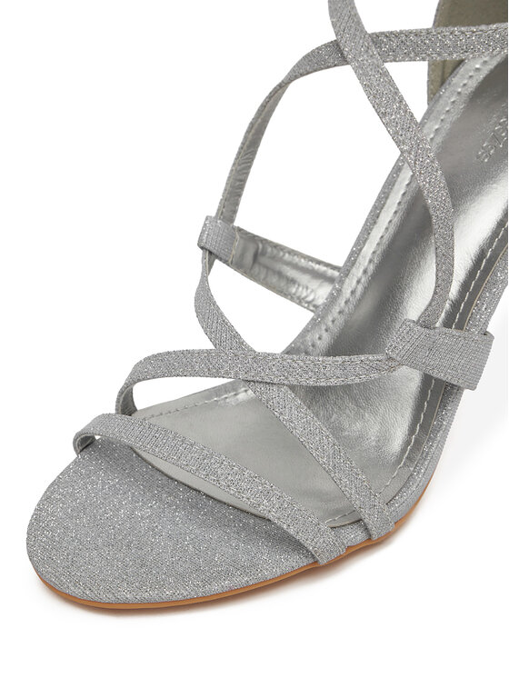 DeeZee DeeZee Sandale F89725-88 Srebrna