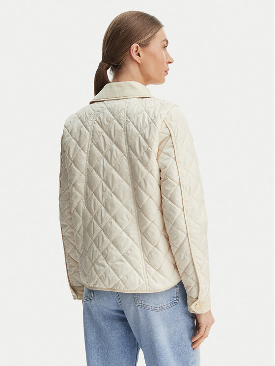 Marella Marella Jachetă cămașă Asti 2613481024 Crem Regular Fit