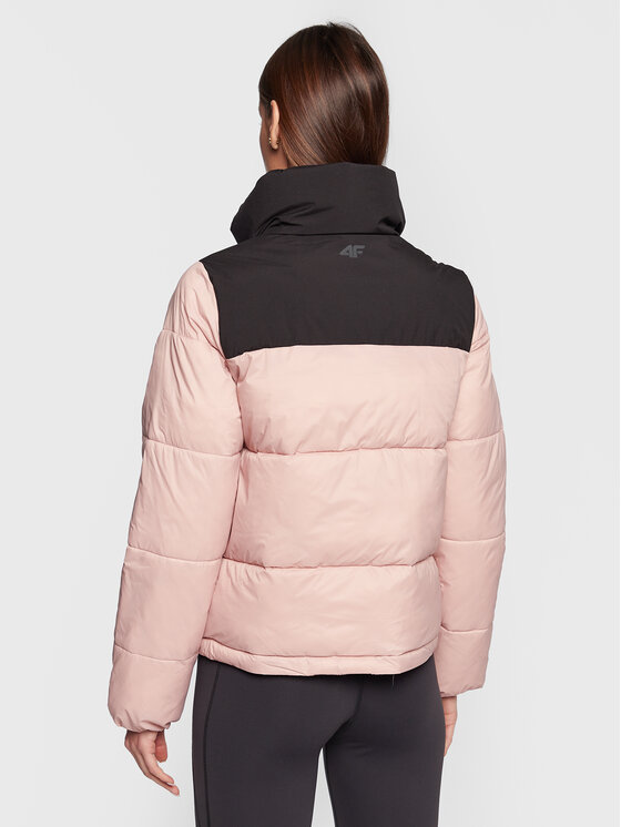 4F 4F Žieminė striukė H4Z22-KUDP014 Rožinė Regular Fit
