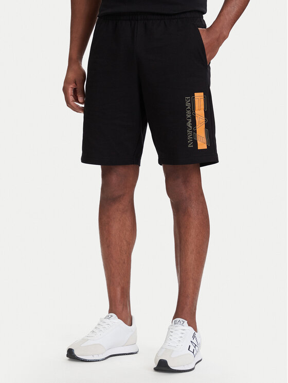 EA7 Emporio Armani EA7 Emporio Armani Szorty sportowe 7M002421 AF13512 UC001 Czarny Slim Fit