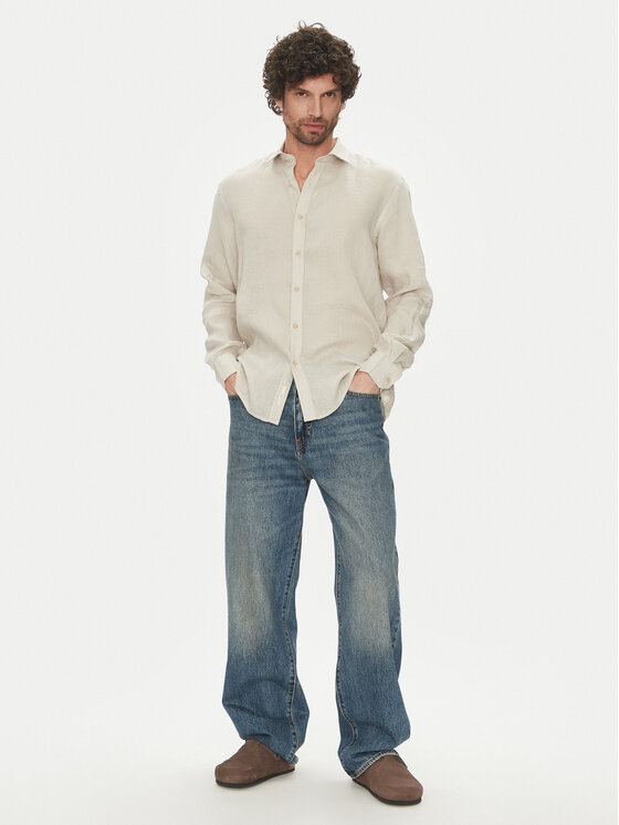 Liu Jo Liu Jo Сорочка QA5097 T4359 44500 Бежевий Regular Fit