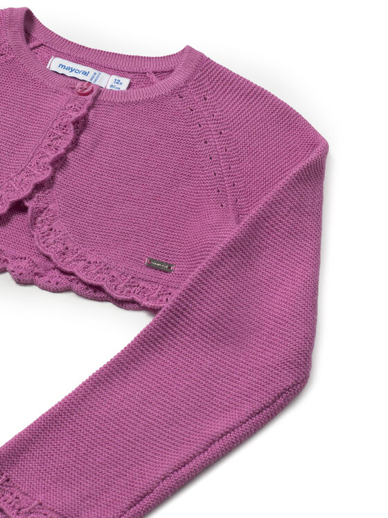 Mayoral Mayoral Μπολερό 306 Ροζ Regular Fit