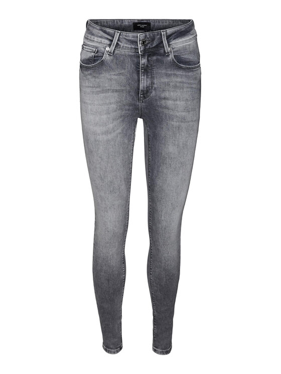 Vero Moda Vero Moda Jeansy Embrace 10286263 Szary Skinny Fit