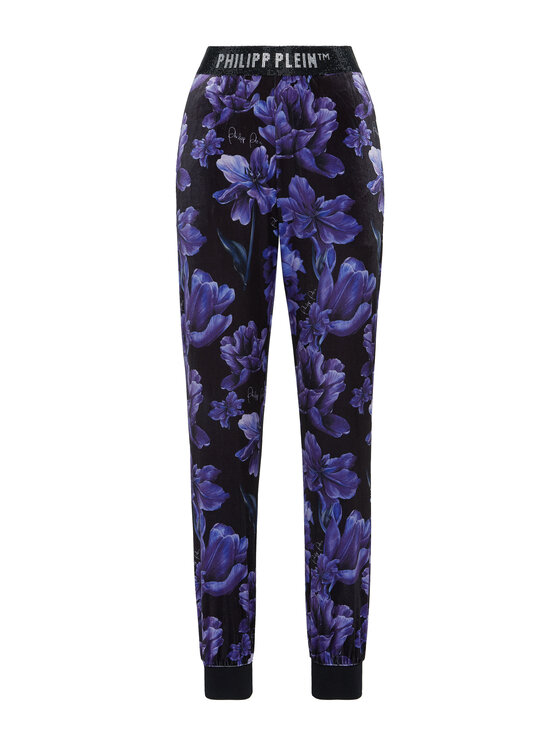 PHILIPP PLEIN PHILIPP PLEIN Joggers kalhoty 2797 Černá Regular Fit