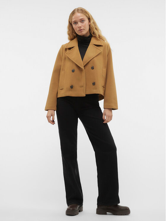 Vero Moda Vero Moda Prehodna jakna Vincemia 10300488 Rjava Regular Fit