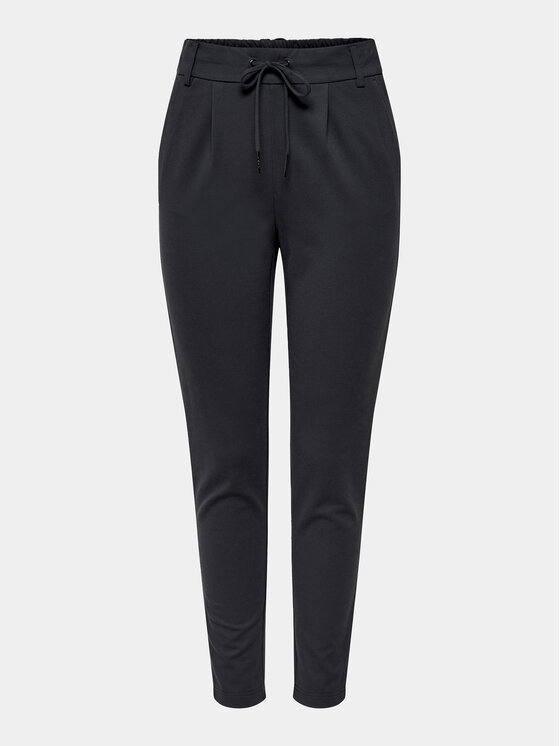 ONLY ONLY Hlače iz tkanine Poptrash 15115847 Mornarsko modra Regular Fit
