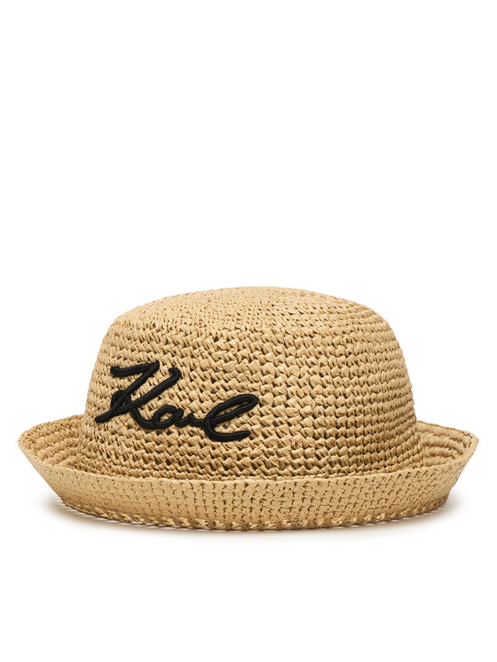 KARL LAGERFELD KARL LAGERFELD Klobouk B2W46080 Světle béžová
