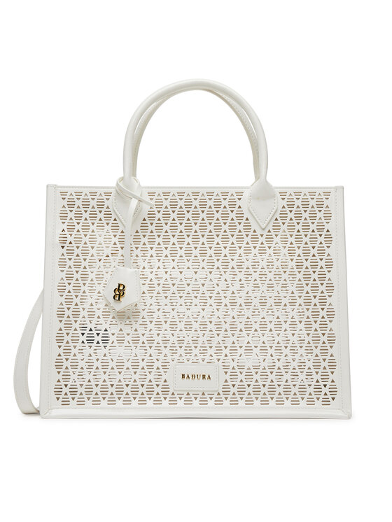 Badura Badura Handtasche WENN-02 Weiß