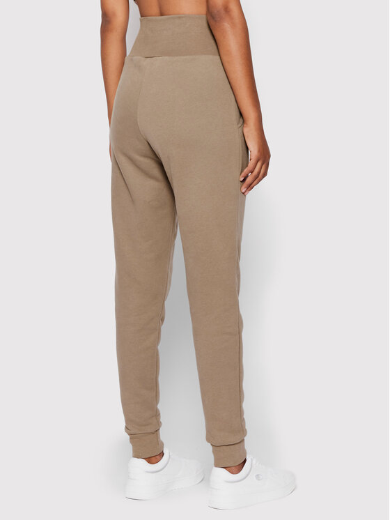 NEBBIA NEBBIA Sportinės kelnės Feeling Good 409 Ruda Loose Fit