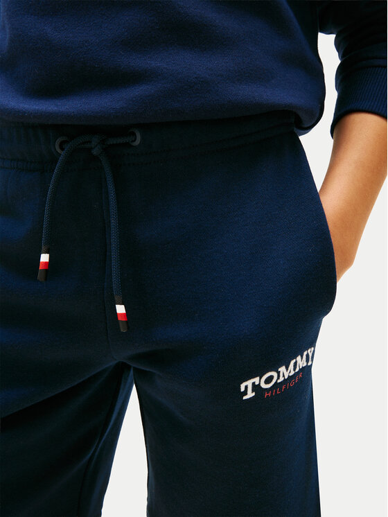 Tommy Hilfiger Tommy Hilfiger Pantaloni scurți sport KB0KB10242 Bleumarin Regular Fit