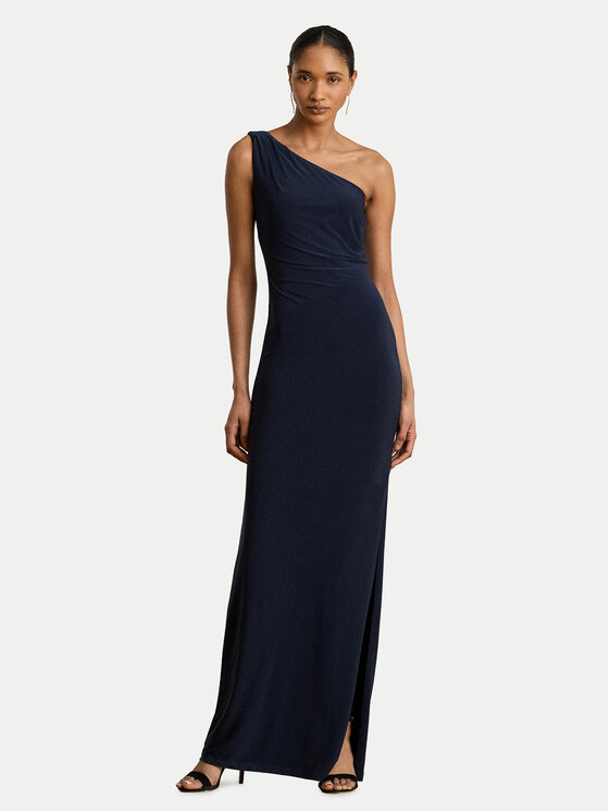 LAUREN RALPH LAUREN LAUREN RALPH LAUREN Vakarinė suknelė 253P13865002 Tamsiai mėlyna Slim Fit