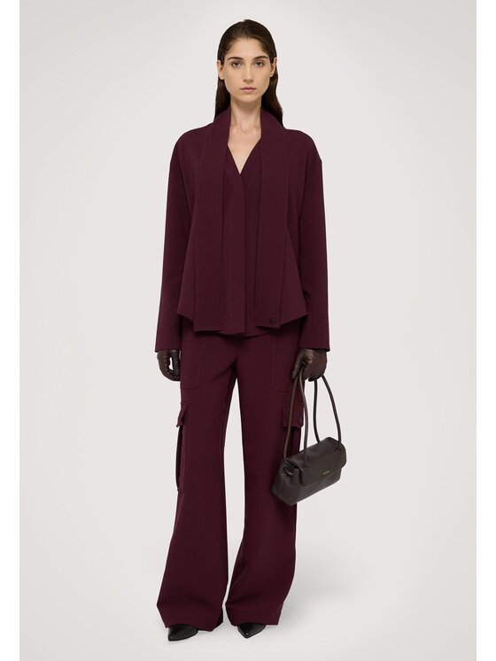 Trussardi Trussardi Blusa 25356100025N036 Bordeaux Regular Fit