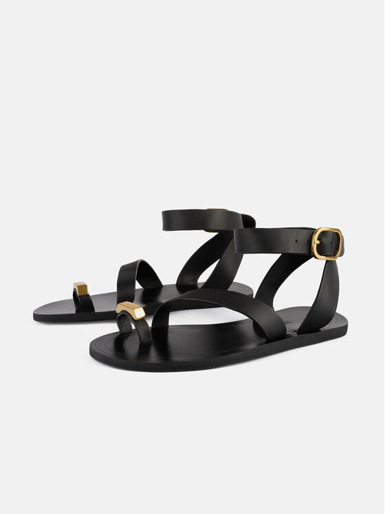 L37 L37 Sandali OCEAN ODYSSEY Nero