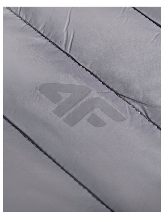 4F 4F Kurtka przejściowa TDJAM085 Szary Comfortable Fit