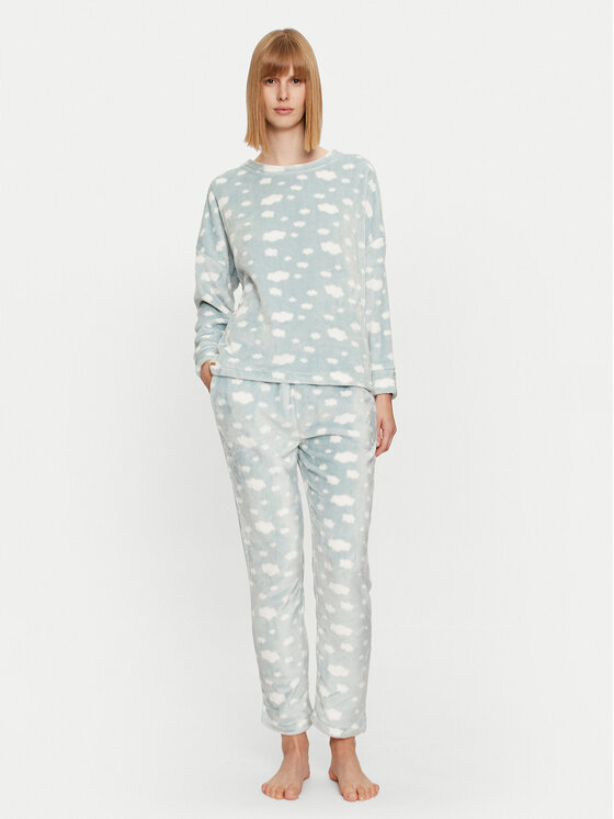 Selmark Selmark Pyjama P6173 Grün Regular Fit