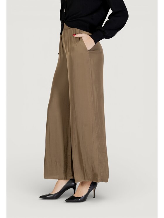 Morgan De Toi Morgan De Toi Pantaloni palazzo 261-PWENDA Verde Blazer Fit