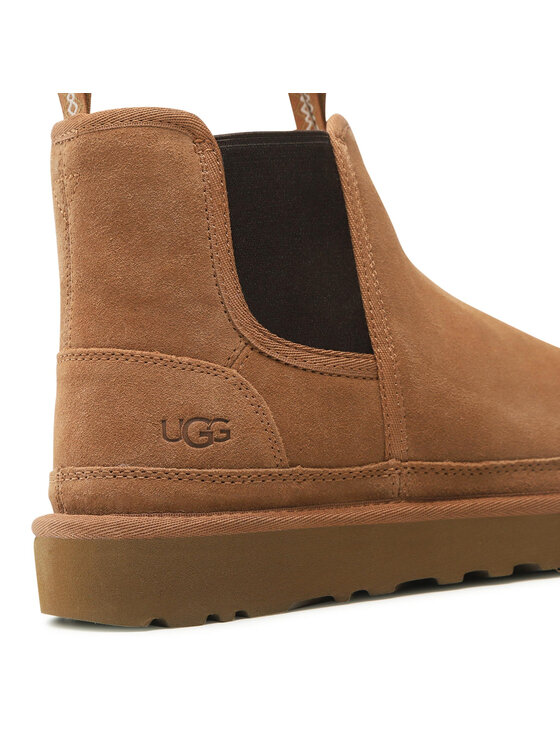 Ugg Ugg Kotníková obuv s elastickým prvkem M Neumel Chelsea 1121644 Hnědá