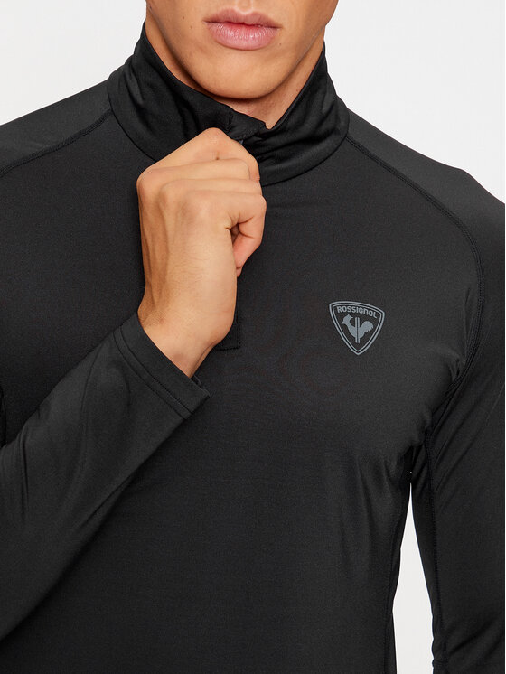 Rossignol Rossignol Funkční tričko Classique RLMML07 Černá Regular Fit