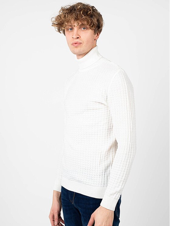 Xagon Xagon Maglione A2108 1J 1213 Écru Regular Fit