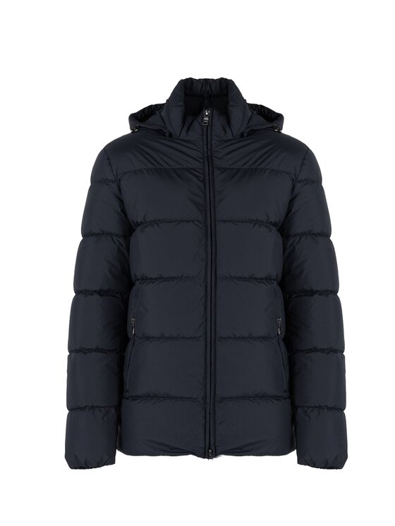 Geox Geox Μπουφάν μεταβατικό M2626J T2936 Σκούρο μπλε Regular Fit