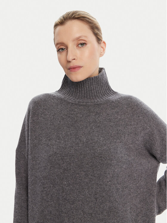 Weekend Max Mara Weekend Max Mara Rolák Borgia 2525366112 Šedá Relaxed Fit