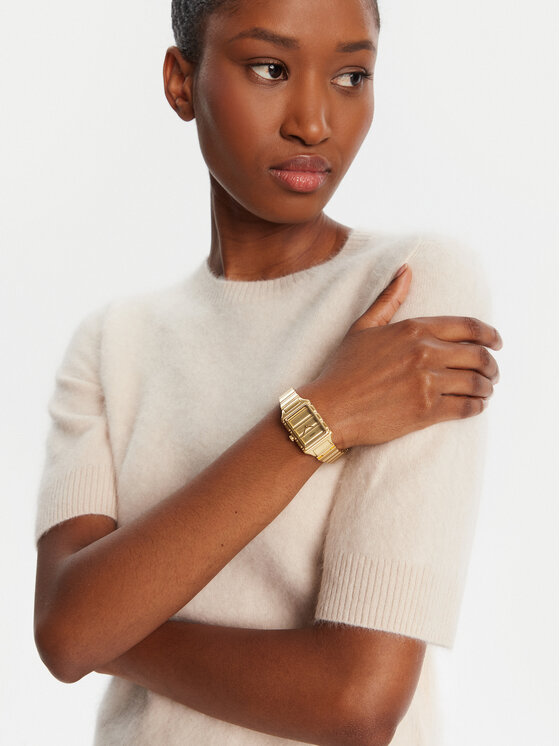 Fossil Fossil Ρολόι Raquel Gold Stainless Steel  ES5389 Χρυσό