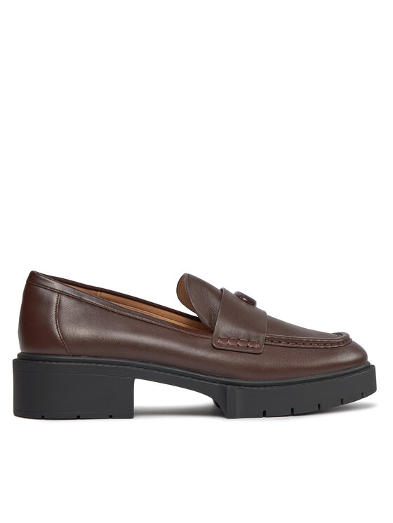 Coach Coach Loafersy Leah CB990 Hnědá