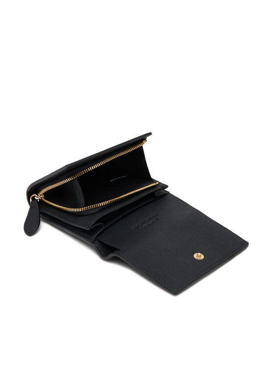 PINKO PINKO Väike naiste rahakott Flap Wallet PE 25 PCPL 104355 A29P Must